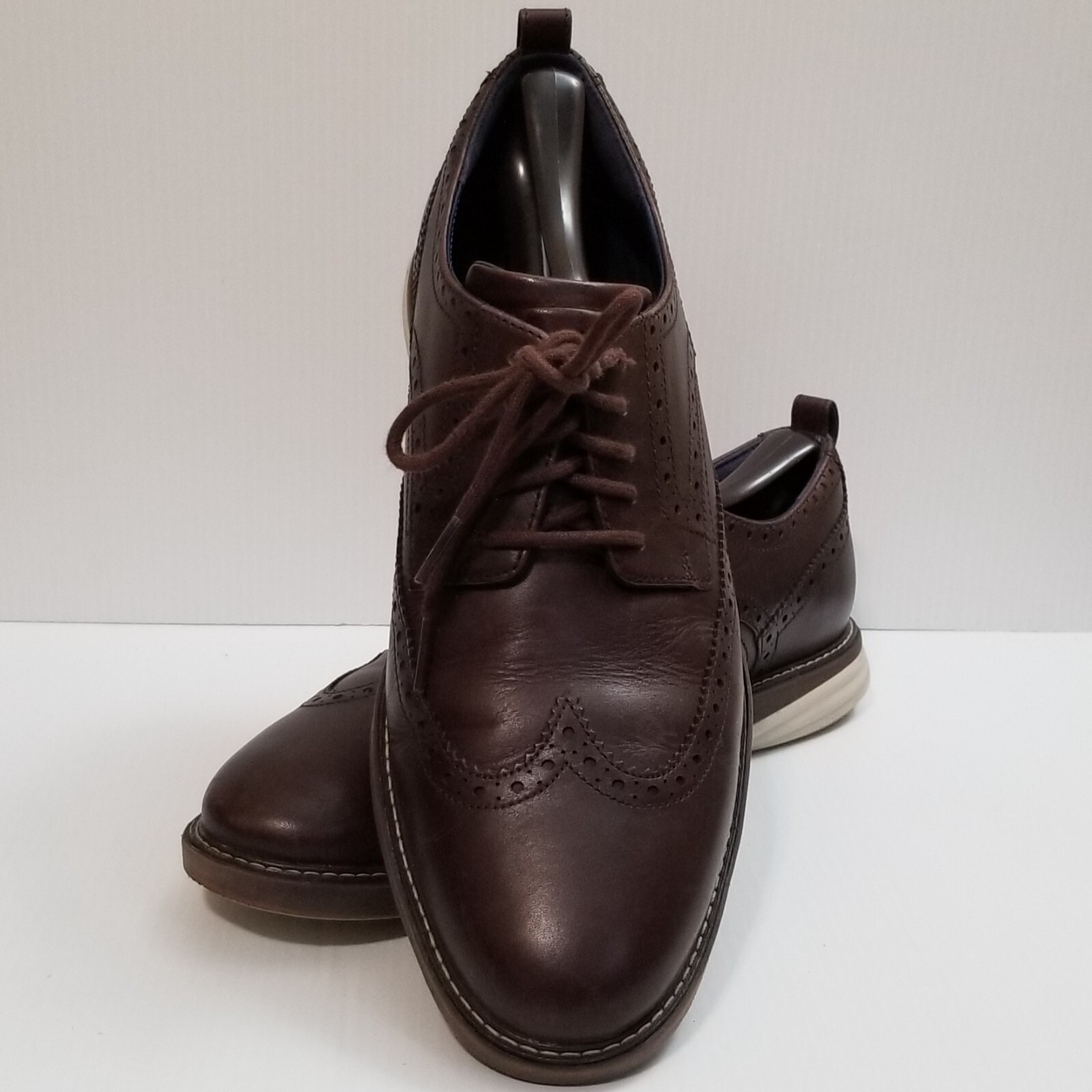 SAOLA Scarpe Cole Haan da uomo taglia 11 5 M Grand Evolution Oxford a coda di rondine Java marrone C26308
