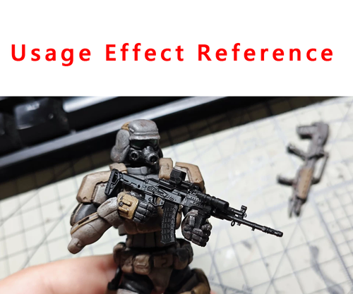 3.75" 1/18 Action Figure Weapon Parts MK18 Gun Model For Chap Mei JOYTOY Krieg - Picture 4 of 13