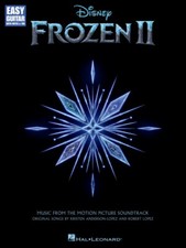 Partituras de banda sonora de película Frozen 2 notas fáciles de guitarra y pestaña 000333922