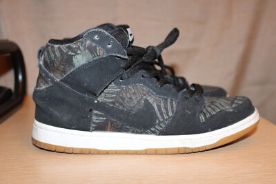NIKE Dunk High Pro SB Jungle Rainforest Black Medium Olive Size 7 305050-025