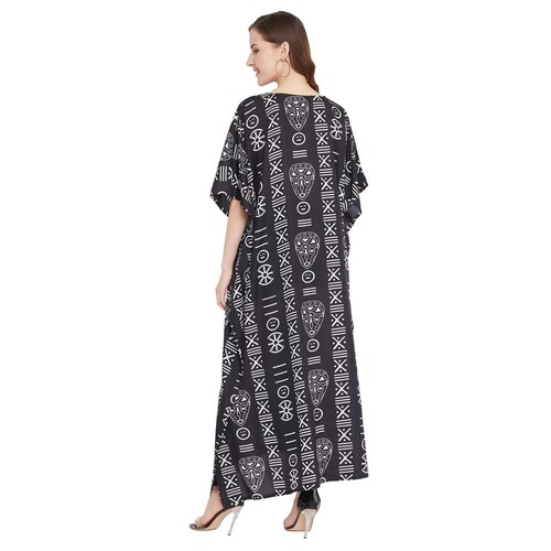 Abito maxi donna caftano lungo taglia taglie forti kimono boho caftano regalo di Natale - Foto 297 di 604
