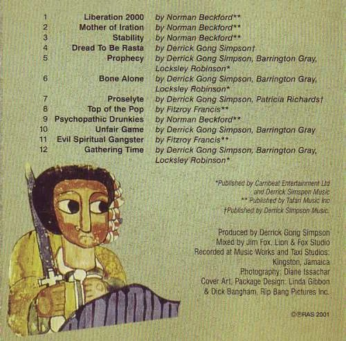 Black Uhuru - Dynasty CD Album 3266 - Bild 2 von 4