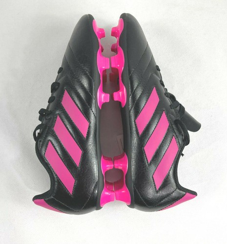  Adidas  Goletto VII FG Soccer Cleats Black/Fucsia Shoes US Kids Size 5.5 - Afbeelding 12 van 12