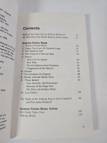 SIGNED Science Fiction Blues by Brian Aldiss - Paperback 2000 - Picture 10 of 12