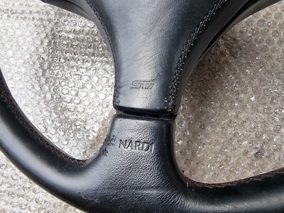 Nardi SUBARU STI STEERING WHEEL SUBARU impreza GC8 STI | eBay