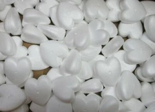 25 Styrofoam Polystyrene Dylite Hearts Shapes Forms Kids Crafts Valentine's Day