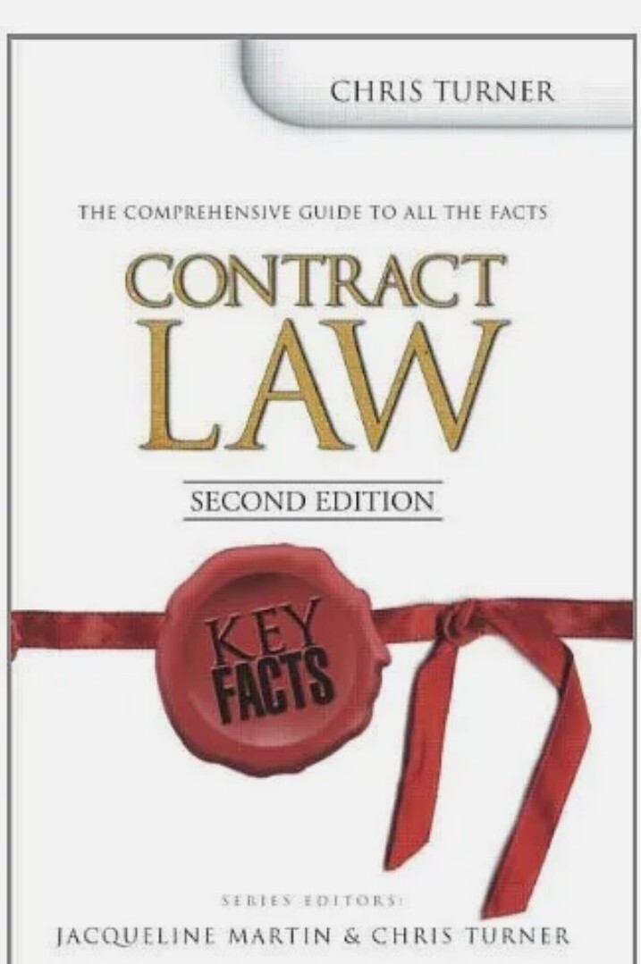 Key Facts: Contract Law Second Edition (Key Facts Law) By Chris Turner, Virgini