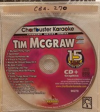 90270 TIM MCGRAW    CHARTBUSTER KARAOKE LOT SH