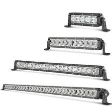 6 10 203040inch Led Work Light Bar Pods Spot Flood Driving Off Road Atv Utv