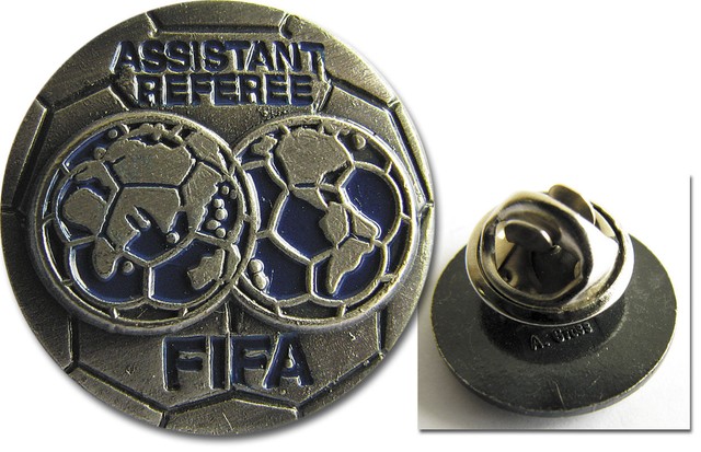 Official FIFA Pin Assistant Referee Badge 1982 World Cup | eBay