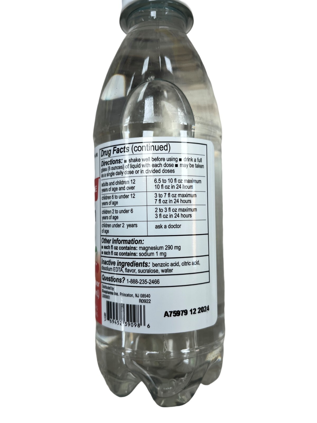 Be Health Magnesium Citrate Liquid CHERRY 10 fl oz ^ eBay