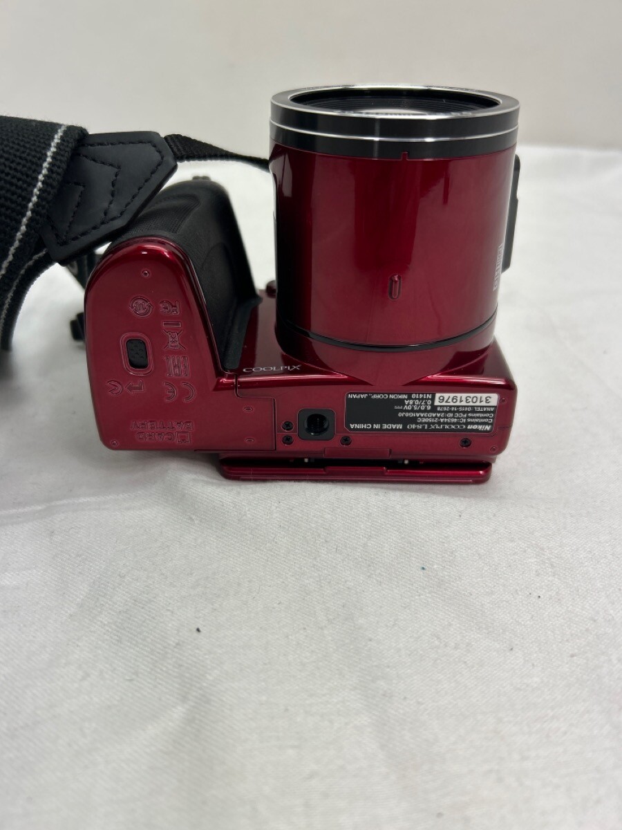 【動作確認済み】Nikon COOLPIX L840 レッド Nikon COOLPIX L840 Digital Camera 38x Zoom Built-In Wi-Fi