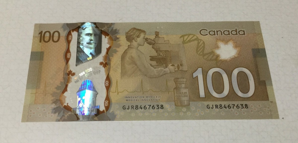 Canadian $100 Dollar Bill Bank Note 2011 | eBay