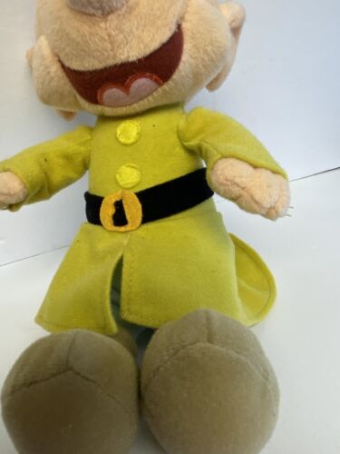 Disney Store Schneewittchen & die sieben Zwerge Dopey 11 Zoll Plüschtier Puppe - Bild 9 von 10
