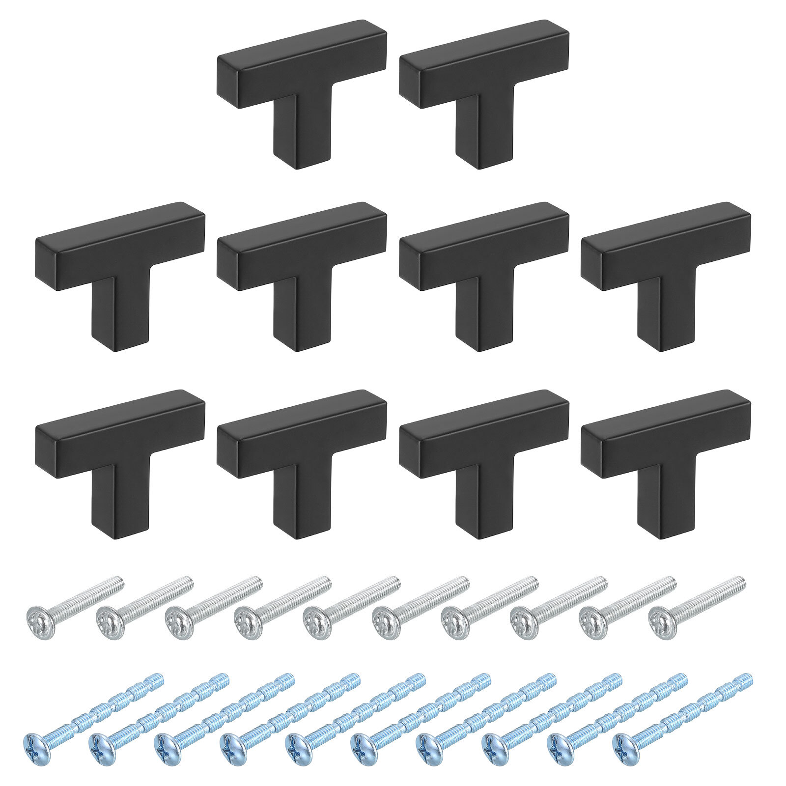 10 Pack Single Hole Cabinet Handles,  2