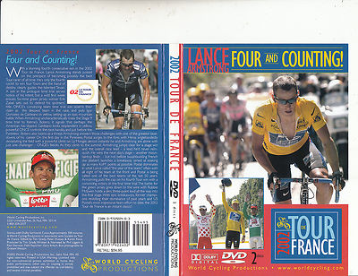Lance Armstrong-Four And Counting-2002-Tour De France-Bike Racing TDF-2 DVD