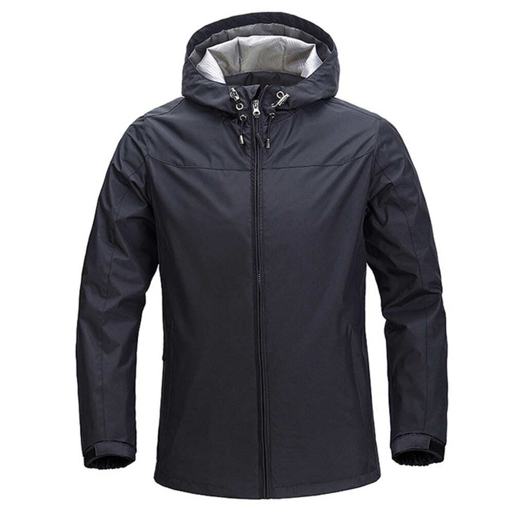Mens Waterproof Coat Workout Casual 