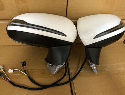 C205 W205 Coupe Car Side Mirrors Pair For Mercedes Benz C-Class 2 Door