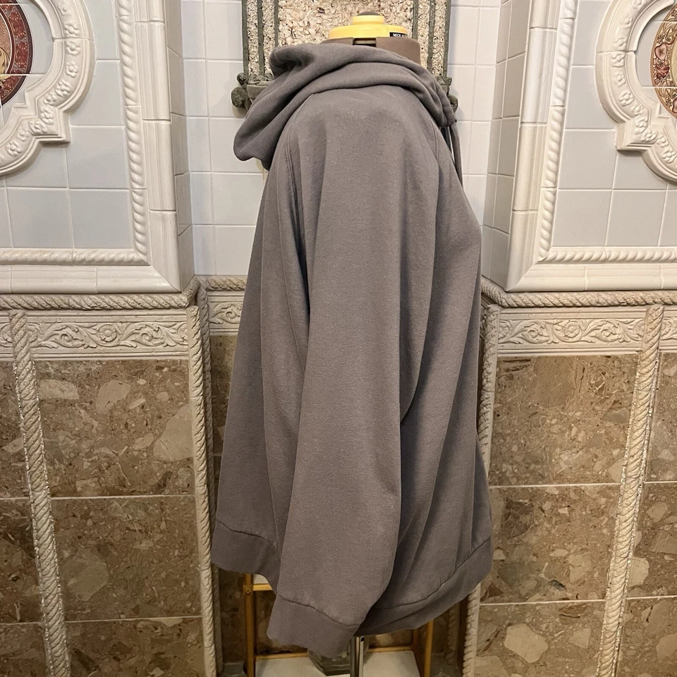 Torrid. Sz 4X (5). Gray Embellished Beaded Hoodie $89. Cotton Spandex. B113 - Image 3 of 4