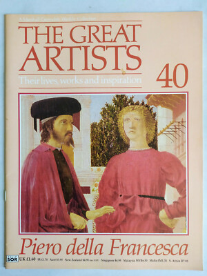 The Great Artists Marshall Cavendish Magazine Number 40 piero della Francesca