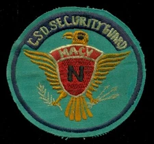 US Army CSD Security Guard MACV Vietnam Patch S-2