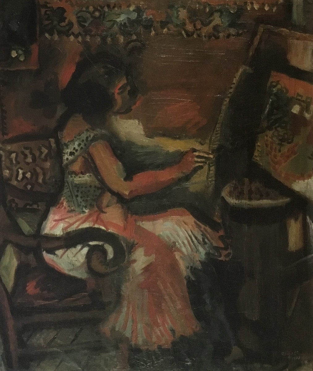 Marc Chagall The Model Custom Framed Print | eBay
