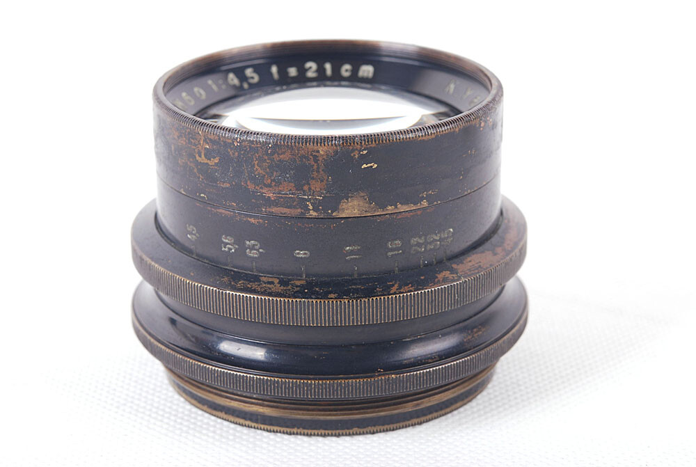 Ex K.Yamasaki Tokyo Congo 210mm f/4.5 Large Format Lens | eBay