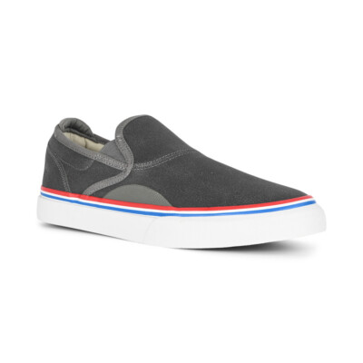 Emerica x Biltwell Wino G6 Slip-On Skateschuhe - Charcoal