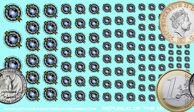 Battletech Premium Waterslide Decals - Republic of the Sphere Units