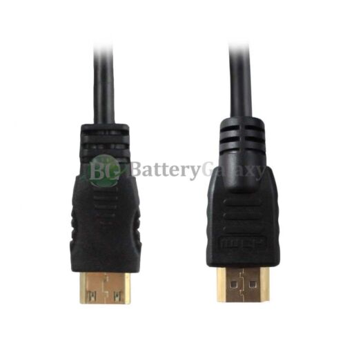 3FT HDMI 1.4 to Mini HDMI Type C Premium Cable Cord Gold Cable 1080P 400+SOLD - Picture 3 of 4