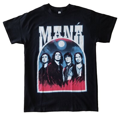 MANA - Banda Rock Musica - T SHIRT S-M-L-XL-2XL Brand New T Shirt Caifanes