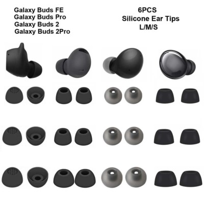 Silicone Ear Tips for Samsung Galaxy Buds 2Pro Pro Live FE Ear Buds Tips  UK