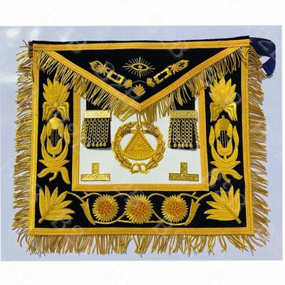 MASONIC REGALIA GRAND MASTER APRON PURPLE- HSE