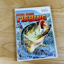 Nintendo Wii Sega Bass Fishing Video Game