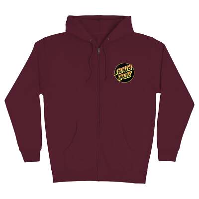 ★SANTA CRUZ Kendall Wolf Dot Zip-Up Hoodie 関税込★ Santa Cruz Kendall Wolf Dot Zip Up Heavyweight Hooded