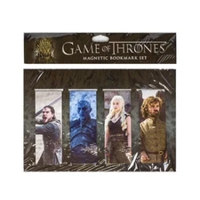 Game of Thrones New * Magnetic Bookmark Set * Daenerys Tyrion Night King Jon GOT