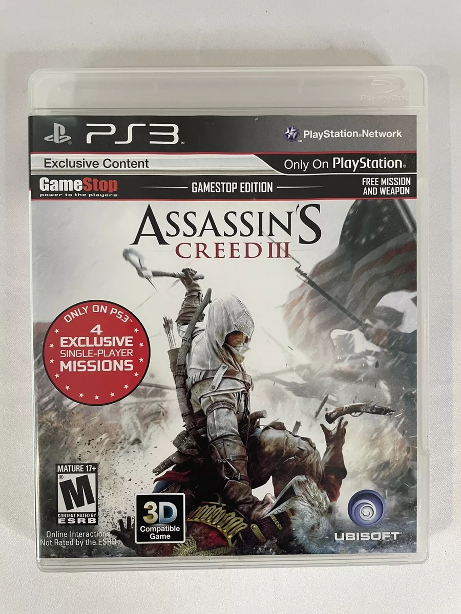 Assassino creed s creed 3 ps3