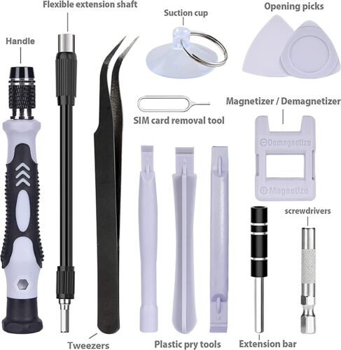115 in 1 Magnetic Precision Screwdriver Set PC Phone Electronics Repair Tool Kit - Picture 4 of 24