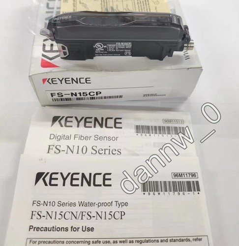 NEW IN BOX Original KEYENCE FS-N15CP Fiber Optic Sensor Amplifier - Picture 2 of 2