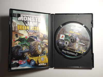 Monster Jam: Urban Assault (Sony PlayStation 2, 2008) for