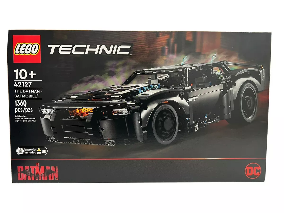 LEGO THE BATMAN - BATMOBILE TECHNIC (42127) Building Kit 1360 Pcs  673419339346