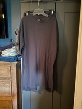 Ladies Grey Playsuit, 2 piece relaxed fit, size Large
