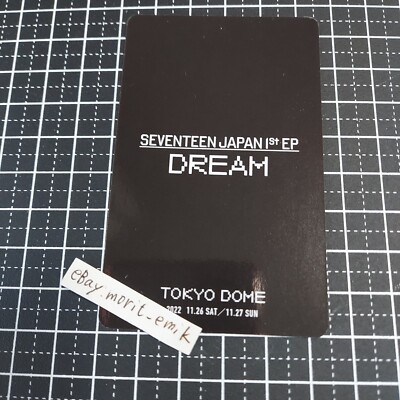 WOOZI SEVENTEEN TOKYO DREAM BE THE SUN JAPAN DOME Tour Exclusive