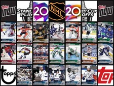 2020 PLAYOFFS Topps NOW NHL Hockey Stickers Set of 209 SCP 1- 209 (PRun: 133)