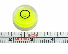 One 12mm X 6mm Circular Bubble Spirit Level /Tripod NEW
