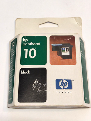 1x HP 10 Printhead c4800A Druckkopf BLACK HP 2000 2500c/n Designjet color PRO