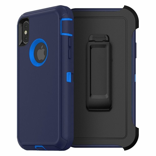 For Apple iPhone XR Xs Max Case Cover Shockproof Series Fits Defender Belt Clip - Picture 11 of 18