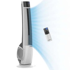 Lasko T48301 48″ Tower Fan with Remote Control - Black u0026 Silver for sale  online | eBay