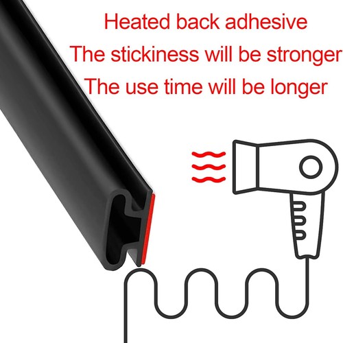 Door seal sealing tape window seal front door seal self-adhesive 10 m - Picture 10 of 12