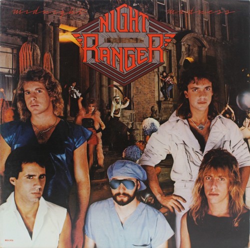 NIGHT RANGER Midnight Madness USED 1983 LP Hard Rock Vinyl Record MCA-5456